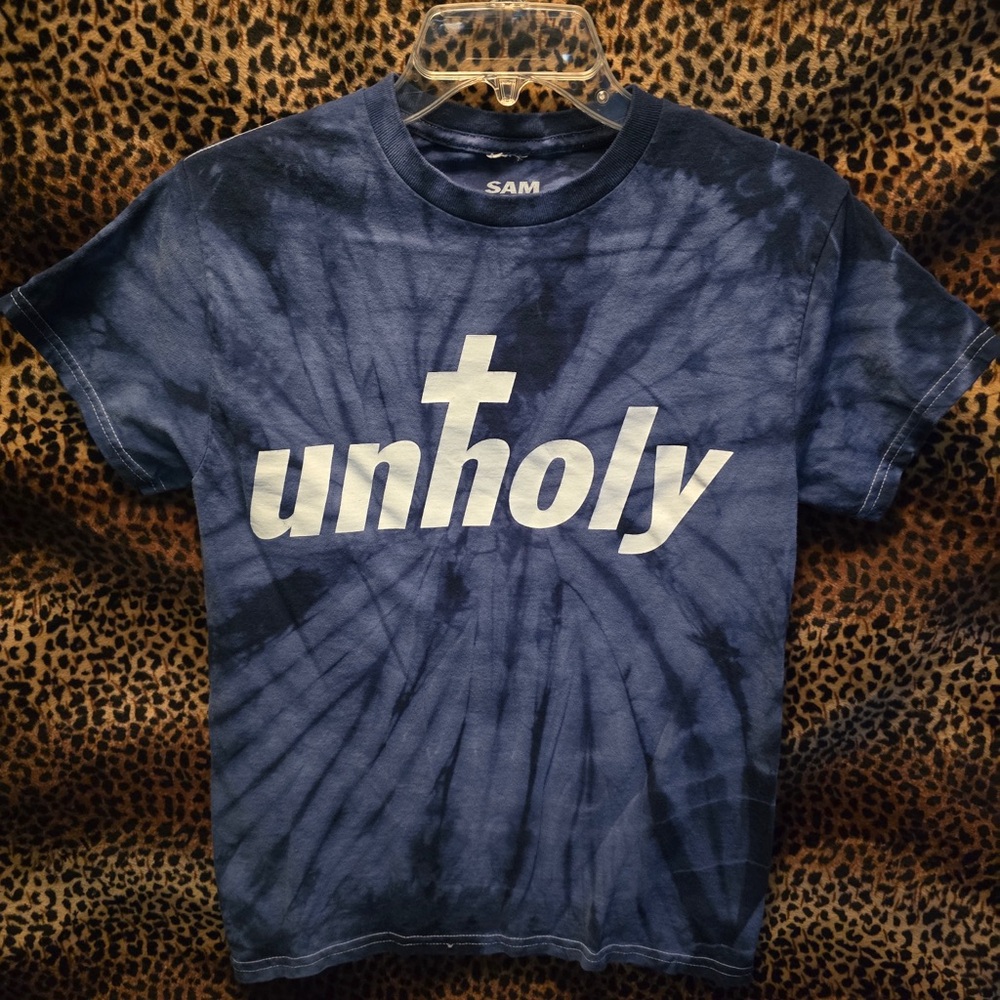 Unholy tie-dye Sam Smith Concert Shirt (S)